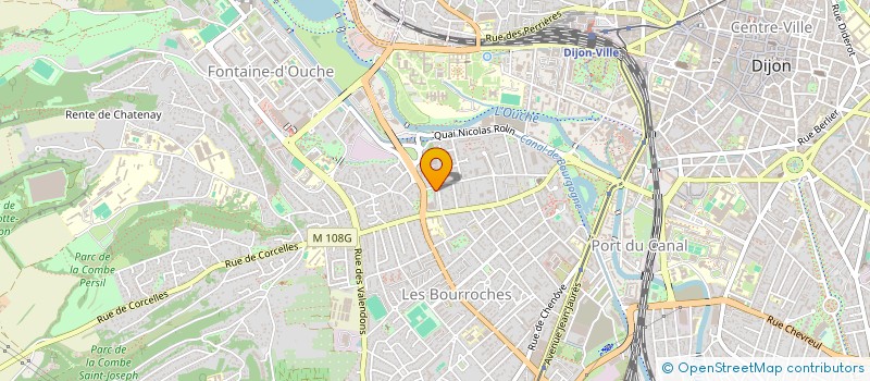 localisation de l'entreprise MADAME NATHALIE TOUBEAU  DIJON