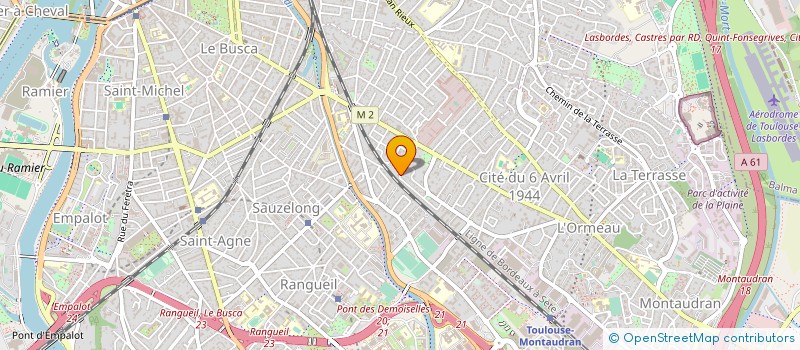 localisation de l'entreprise MADAME NATHALIE TOUSNAKHOFF à TOULOUSE