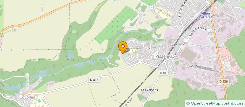 localisation de l'entreprise MADAME NATHALIE TOUTEE  VILLERS-COTTERETS