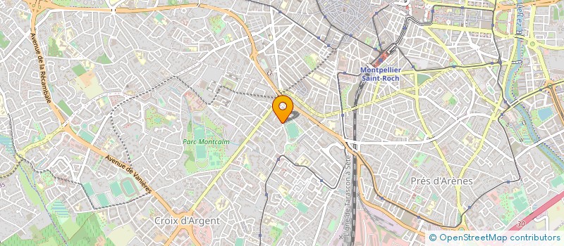 localisation de l'entreprise MADAME NATHALIE TRAGUET à MONTPELLIER