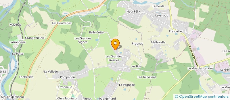 localisation de l'entreprise MADAME NATHALIE TRANCHANT à AIXE-SUR-VIENNE