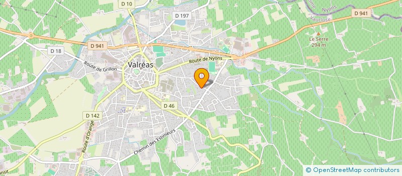 localisation de l'entreprise MADAME NATHALIE TRAORE à VALREAS