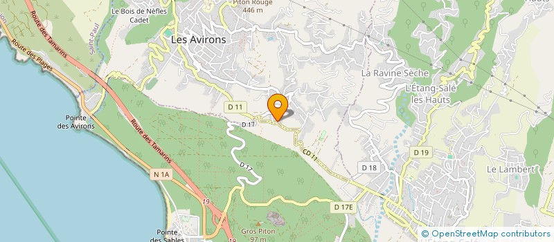 localisation de l'entreprise MADAME NATHALIE TREBEL  LES AVIRONS