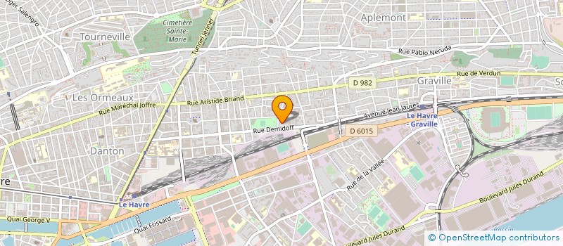 localisation de l'entreprise MADAME NATHALIE TREMAUVILLE à LE HAVRE