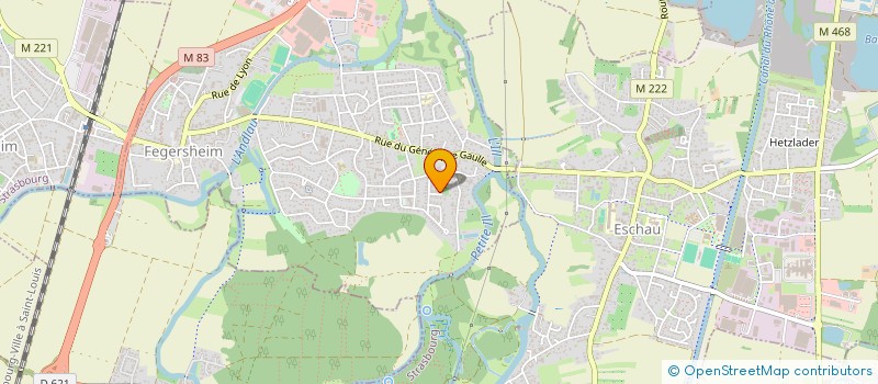 localisation de l'entreprise MADAME NATHALIE TREUNOV  ERSTEIN