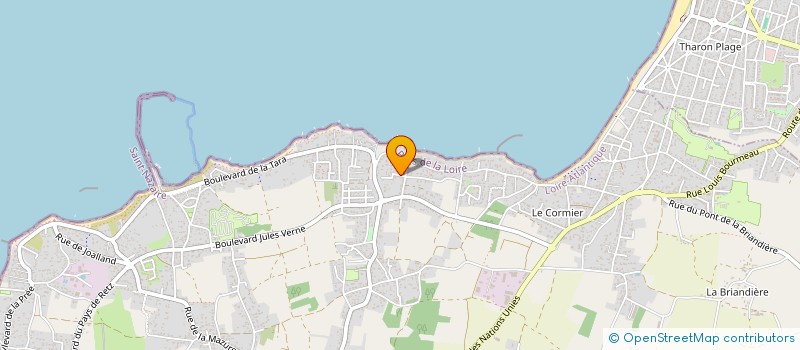 localisation de l'entreprise MADAME NATHALIE TREVET à LA PLAINE-SUR-MER