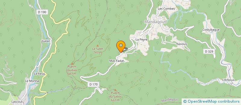 localisation de l'entreprise MADAME NATHALIE TRICOU  LAROQUE