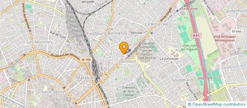 localisation de l'entreprise MADAME NATHALIE TRIFFOT à TOULOUSE