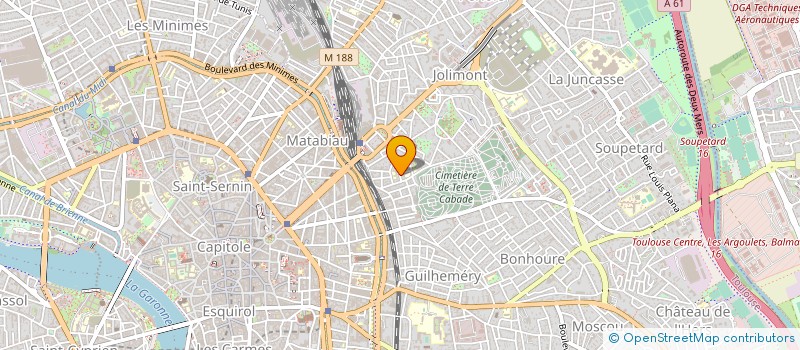 localisation de l'entreprise MADAME NATHALIE TRINELLE à TOULOUSE