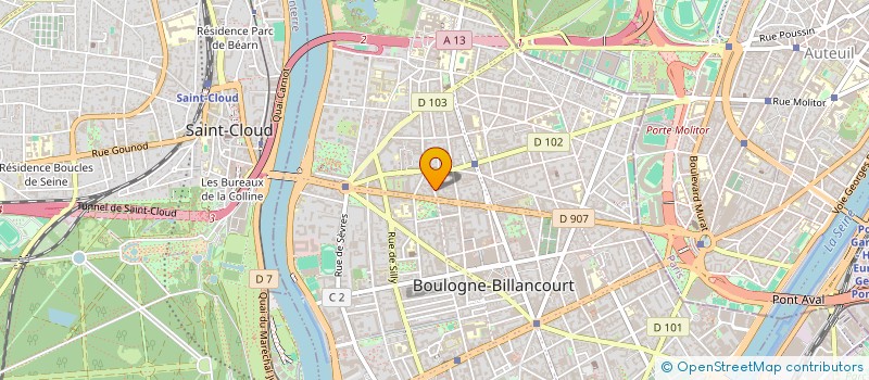 localisation de l'entreprise MADAME NATHALIE TROIS à BOULOGNE-BILLANCOURT