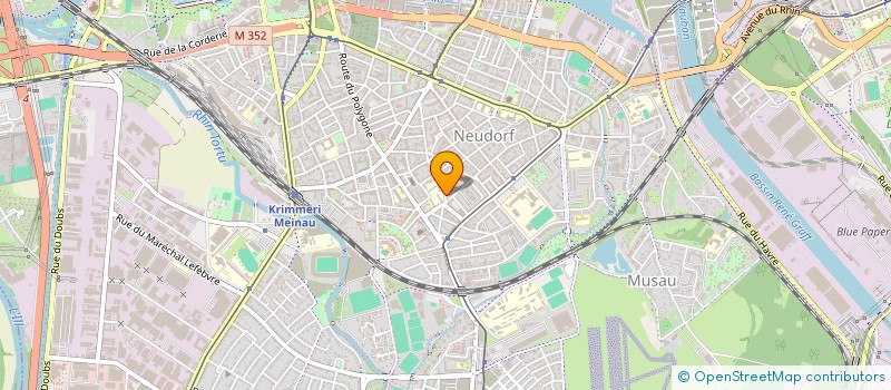 localisation de l'entreprise MADAME NATHALIE TROTTA à STRASBOURG