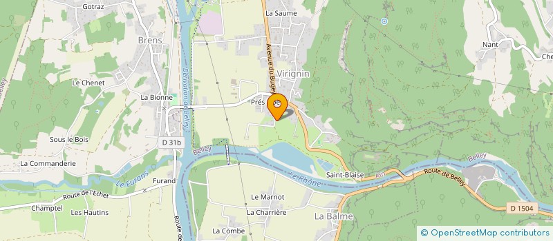 localisation de l'entreprise MADAME NATHALIE TRUCHE  VIRIGNIN