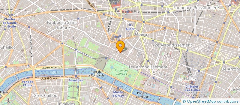 localisation de l'entreprise MADAME NATHALIE TUIL à PARIS