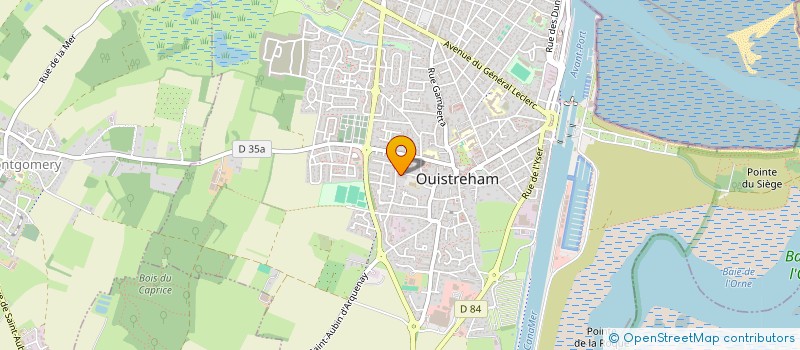 localisation de l'entreprise MADAME NATHALIE TURGIS  OUISTREHAM