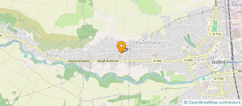localisation de l'entreprise MADAME NATHALIE TURPIN à ISSOIRE