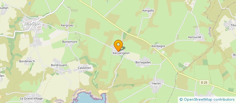 localisation de l'entreprise MADAME NATHALIE VACHEROT  BANGOR