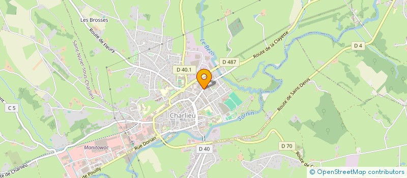 localisation de l'entreprise MADAME NATHALIE VACUS  CHARLIEU