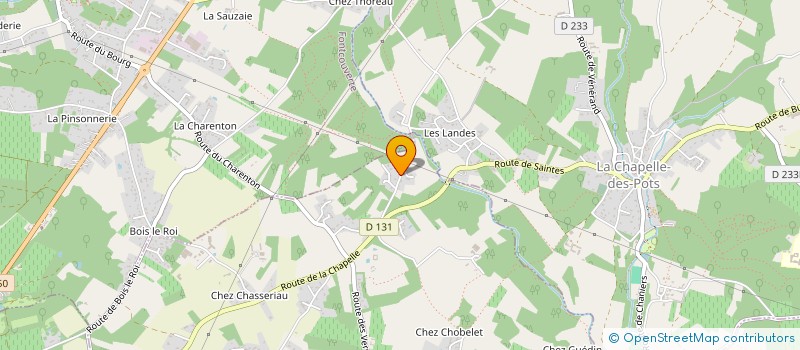 localisation de l'entreprise MADAME NATHALIE VALADON à CHERAC