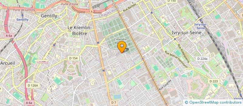 localisation de l'entreprise MADAME NATHALIE VALERION  IVRY-SUR-SEINE