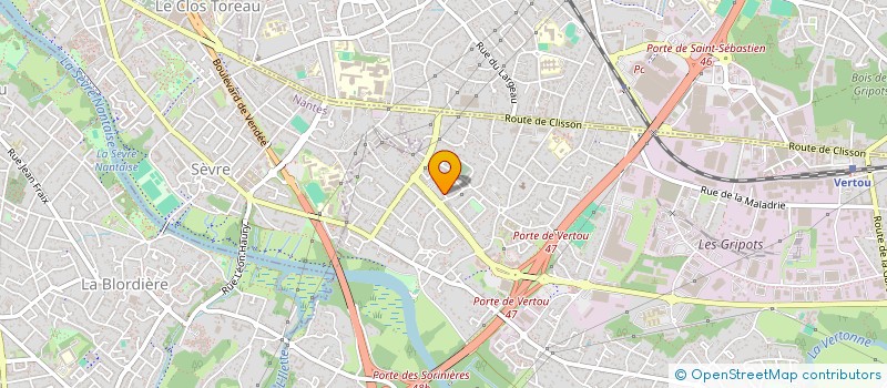 localisation de l'entreprise MADAME NATHALIE VALERY  VERTOU