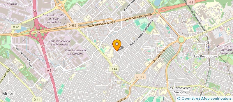 localisation de l'entreprise MADAME NATHALIE VALET à AULNAY-SOUS-BOIS