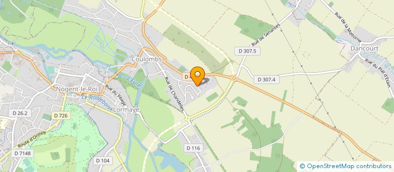 localisation de l'entreprise MADAME NATHALIE VALLEE à COULOMBS