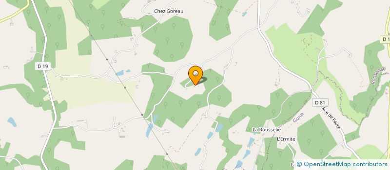 localisation de l'entreprise MADAME NATHALIE VALLIERE  ROUGNAC