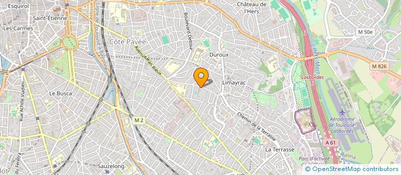 localisation de l'entreprise MADAME NATHALIE VALLS  TOULOUSE