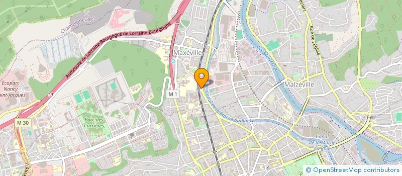 localisation de l'entreprise MADAME NATHALIE VALTOT  MAXEVILLE