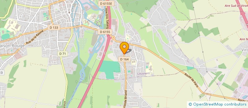 localisation de l'entreprise MADAME NATHALIE VAN DYCK à LOUVIERS