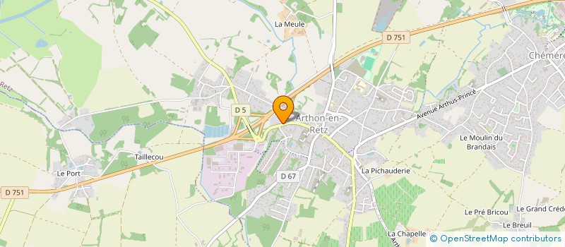 localisation de l'entreprise MADAME NATHALIE VANCRAEYNEST  SAINT-PERE-EN-RETZ