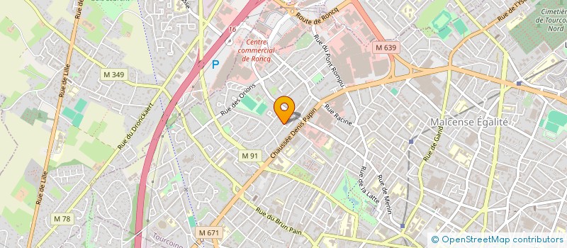 localisation de l'entreprise MADAME NATHALIE VANDEPUTTE à TOURCOING