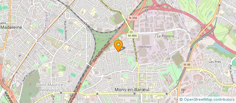 localisation de l'entreprise MADAME NATHALIE VANHEMS  MONS-EN-BARUL