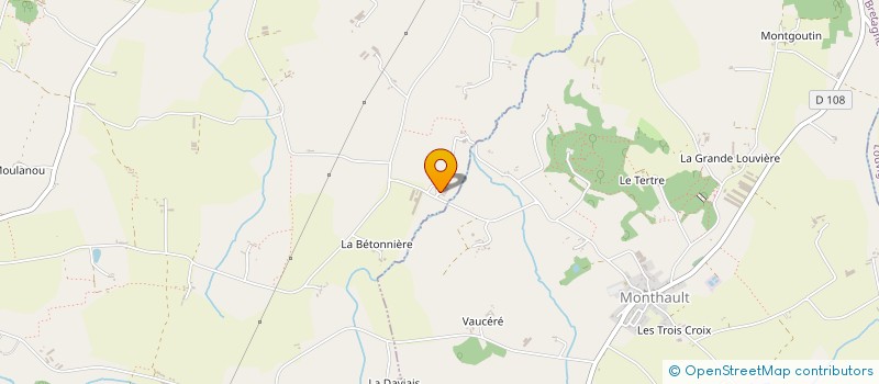 localisation de l'entreprise MADAME NATHALIE VANNIER  SAINT-GEORGES-DE-REINTEMBAULT