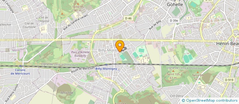 localisation de l'entreprise MADAME NATHALIE VANSIMAEY à BILLY-MONTIGNY