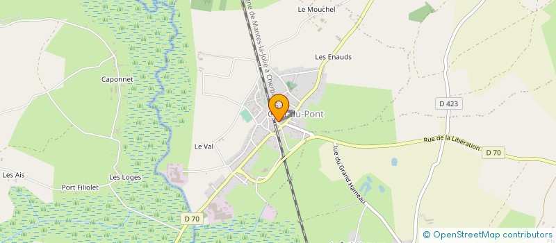 localisation de l'entreprise MADAME NATHALIE VARIN  SAINTE-MERE-EGLISE