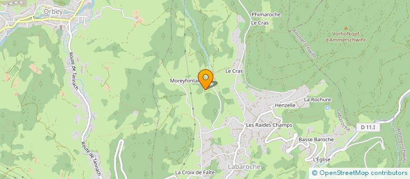 localisation de l'entreprise MADAME NATHALIE VASSEUR à LABAROCHE