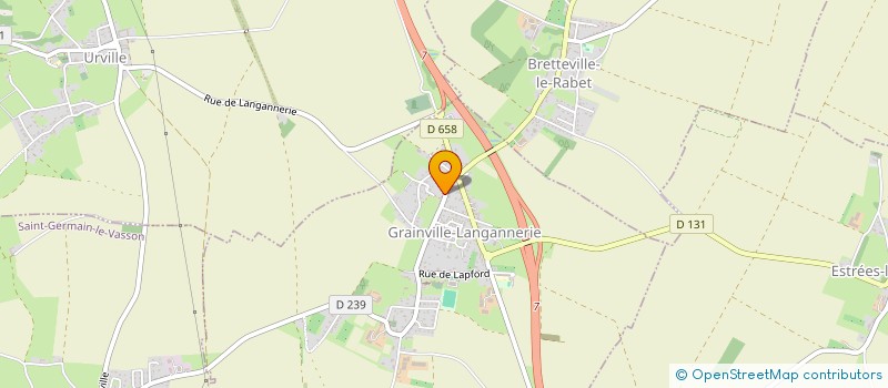 localisation de l'entreprise MADAME NATHALIE VAUDRE  LE BU-SUR-ROUVRES