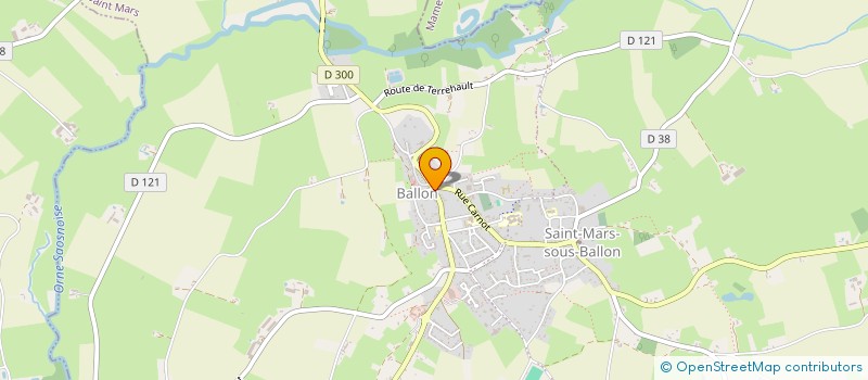 localisation de l'entreprise MADAME NATHALIE VAUTHIER  BALLON-SAINT MARS