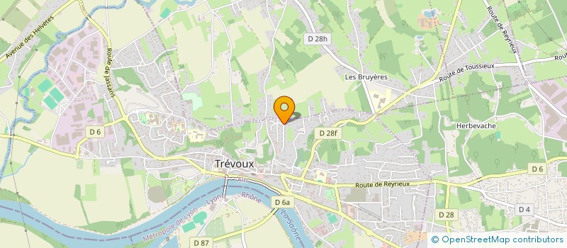 localisation de l'entreprise MADAME NATHALIE VAUTIER à TREVOUX