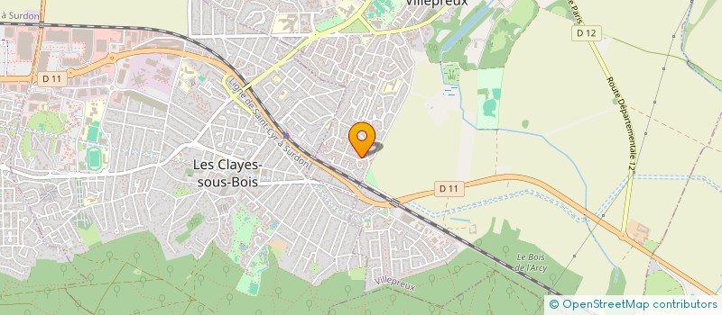 localisation de l'entreprise MADAME NATHALIE VAUTRELLE  VILLEPREUX