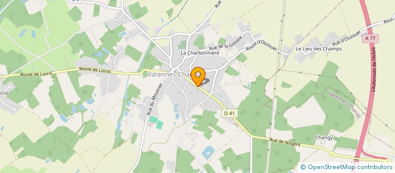 localisation de l'entreprise MADAME NATHALIE VAUVELLE à VARENNES-CHANGY
