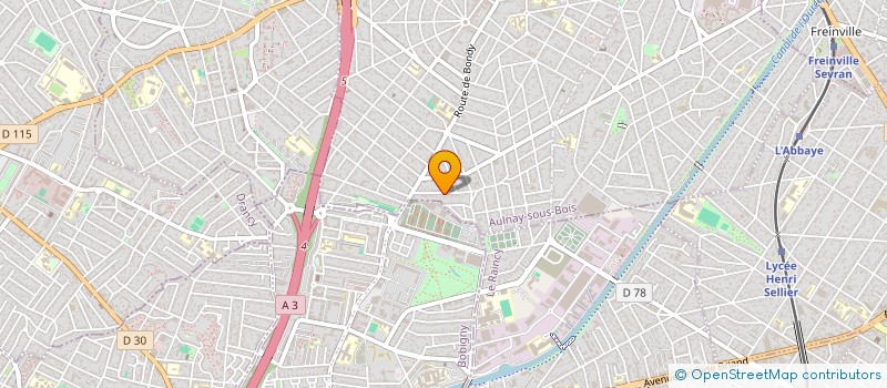 localisation de l'entreprise MADAME NATHALIE VEES à AULNAY-SOUS-BOIS