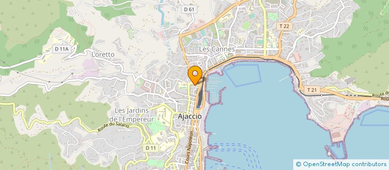localisation de l'entreprise MADAME NATHALIE VELARDI à AJACCIO