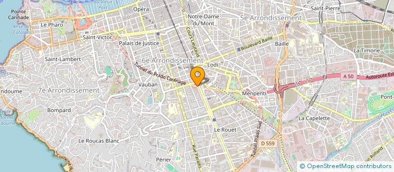 localisation de l'entreprise MADAME NATHALIE VENTURA à MARSEILLE