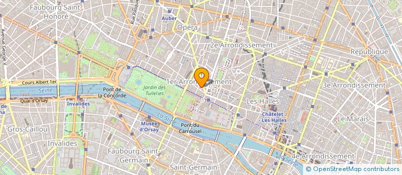 localisation de l'entreprise MADAME NATHALIE VERCHERE à PARIS