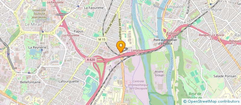 localisation de l'entreprise MADAME NATHALIE VERGE à TOULOUSE