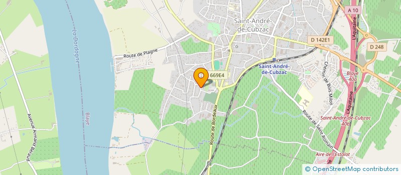 localisation de l'entreprise MADAME NATHALIE VERGNAUD  LA ROCHELLE