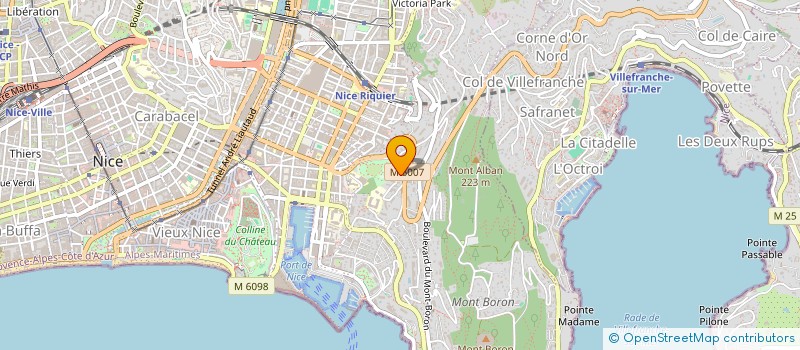 localisation de l'entreprise MADAME NATHALIE VERGNE à NICE