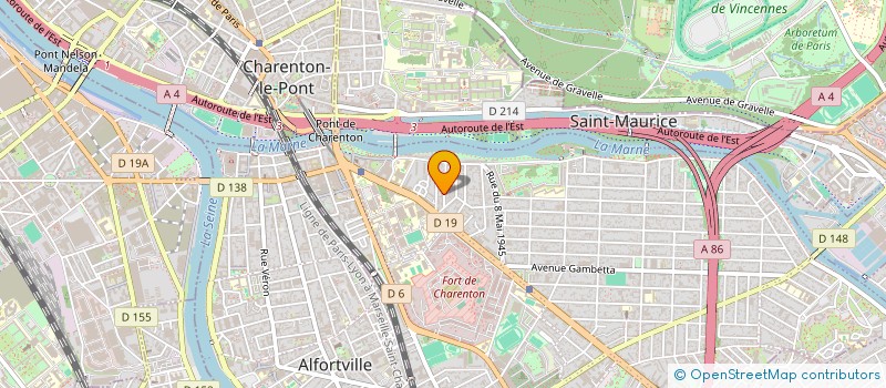 localisation de l'entreprise MADAME NATHALIE VERGNON  MAISONS-ALFORT